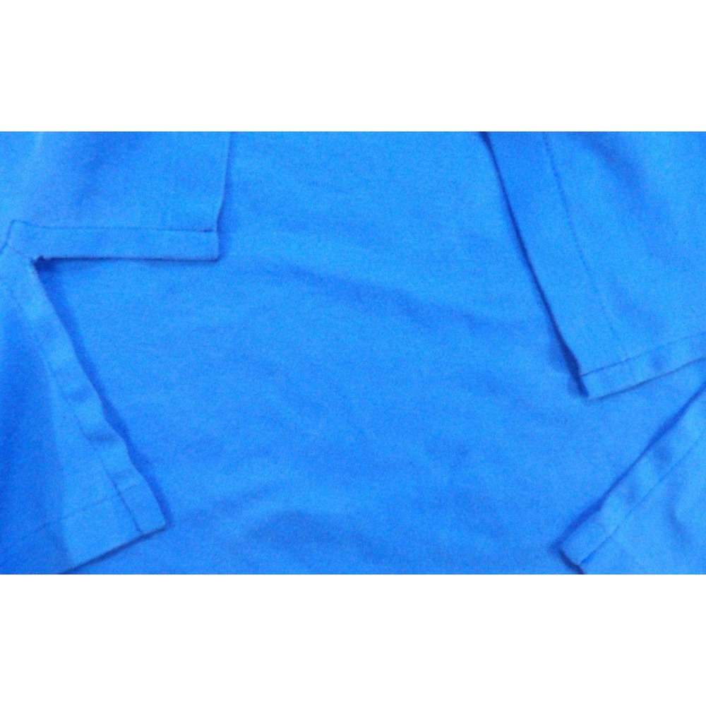 Polo Ralph Lauren Shirt Men XL Blue Yellow Pony Short Sleeve Cotton Knit Casual - Picture 10 of 16